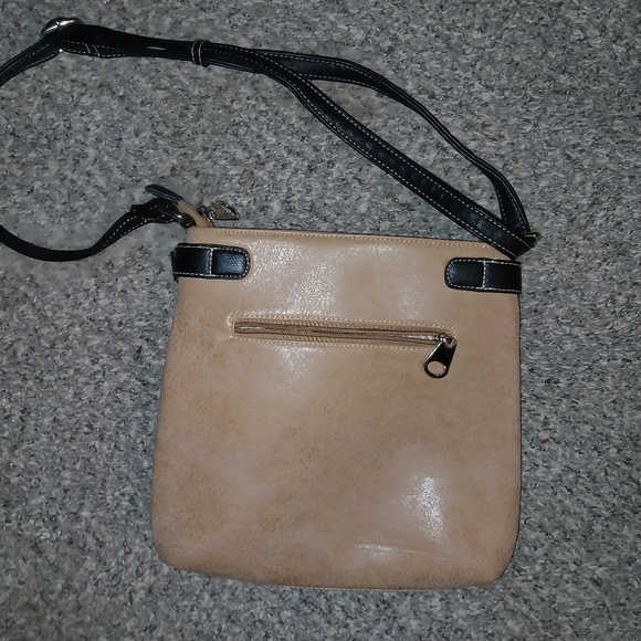 Blazin Roxx Cross Body Purse Handbag Rhinestones & Rope Style Scroll Design - Picture 2 of 4